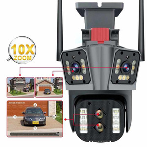 IPC360 nhà 16MP bốn ống kính ba màn hình 10x Zoom không dây Wifi máy ảnh ngoài trời 360 nhà giám sát an ninh CCTV IP <span class=keywords><strong>Camera</strong></span> - Product Image 1