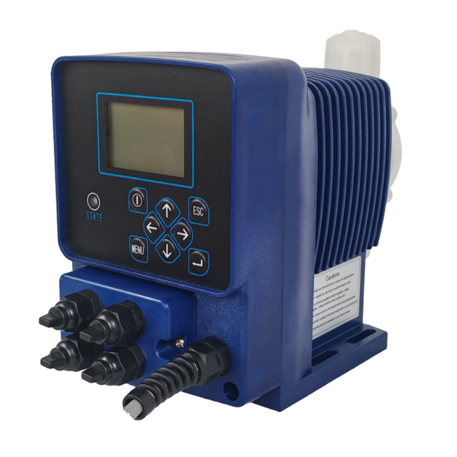 EM Series IP65 Smart Electromagnetic Metering Pump with 4-20mA Analog Signal & Pulse Control for Accurate Process Dosing