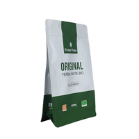 Sachets d'emballage pour thé en poudre STPP GMP, qualité alimentaire, souples, à fond plat, pour le maté