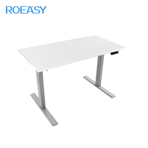 Roeasy 2 giai đoạn Ergonomic động cơ duy nhất kim loại Chân bảng điện chiều cao có thể điều chỉnh đứng bàn khung nâng bảng - Product Image 2