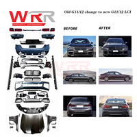 Pieza de Automóvil WRR para BMW F10 Serie 5 Actualización a Kit de Carrocería G30 G38 M5 Modificación para X5 X6 F30 E60 E90 Parachoques Delantero