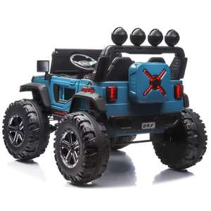 Большой детский электромобиль 12В с родительским пультом управления, двухместный, высококачественный детский транспорт - Product Image 2