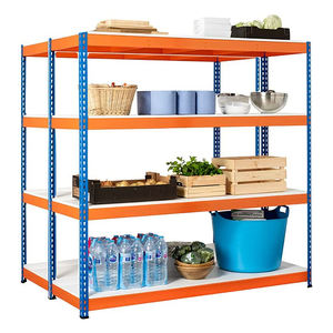 Estantes de almacenamiento de acero industrial, sistema de estantería resistente - Product Image 4