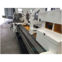Tour à lit déporté robuste CW6280B personnalisé en usine, portée de 800 mm, grand alésage de broche, tour manuel pour métaux
