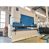 Presse plieuse hydraulique CNC pour tôles WC67K 80T2500 Série TP10S avec jauge arrière numérique