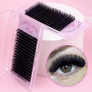 Extensions de cils en velours ESSI LASH, super douces et moelleuses, plateaux de cils individuels en cachemire pour un volume intense - Product Image 3