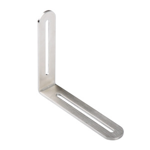 Jinnate Stainless Steel Elongated Hole Corner Bracket 90 Degree L Shaped Furniture Support Connector - Product Image 5