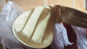 Hélices de bateau en cuivre à 3, 4 et 5 pales, tubes d'arbre de bateau et marine - Product Image 1