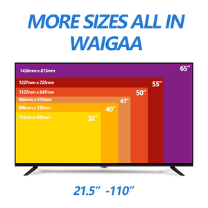 Televisores Inteligentes 4K de 43, 50, 55, 65 y 75 Pulgadas, Pantalla Súper Ancha, Bisel Delgado, Buen Televisor LED, Televisores de Alta Definición - Product Image 3