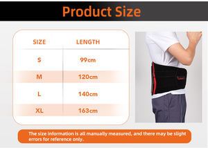 <span class=keywords><strong>Ceinture</strong></span> de soutien lombaire orthopédique médicale personnalisable avec logo, système de poulie flexible à cordon réglable - Product Image 6