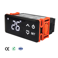 Contrôleur de température numérique SH-7510T 12v 24v 220v 10a Thermostat Relais Affichage LED Chauffage