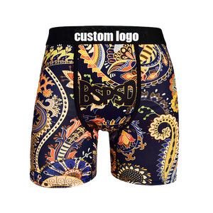 <span class=keywords><strong>Boxer</strong></span> da <span class=keywords><strong>uomo</strong></span> all'ingrosso alla moda con stampa <span class=keywords><strong>Boxer</strong></span> <span class=keywords><strong>lunghi</strong></span> Multicolor a compressione sportiva traspirante basso MOQ Custom <span class=keywords><strong>Boxer</strong></span> - Product Image 6