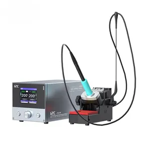 Estación <span class=keywords><strong>de</strong></span> soldadura I2C 3SCN 120W soporte <span class=keywords><strong>de</strong></span> estación <span class=keywords><strong>de</strong></span> soldadura <span class=keywords><strong>de</strong></span> canal <span class=keywords><strong>de</strong></span> doble mango T210 T115 puntas <span class=keywords><strong>de</strong></span> mango PCB IC herramienta <span class=keywords><strong>de</strong></span> soldadura <span class=keywords><strong>de</strong></span> reparación - Product Image 1