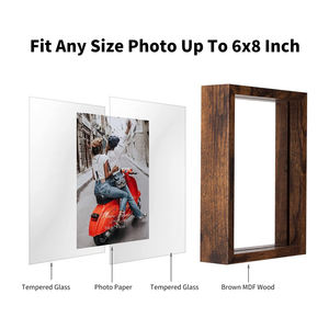 Cadre flottant de <span class=keywords><strong>Couple</strong></span> en verre Double face, encadrement <span class=keywords><strong>Photo</strong></span> pour décoration de mariage, de la maison - Product Image 3