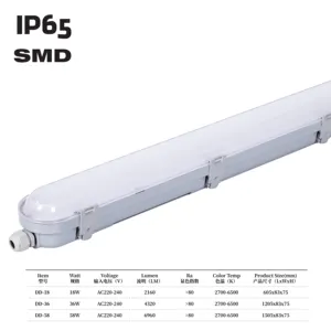 Led Triproof Light Led Tri-proof Light Flicker Free IP65 4ft 5ft 36W 48W plastica Led Triproof Light