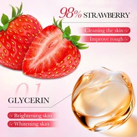 Crema Corporal Exfoliante Natural y Orgánica de Frutas para Eliminar Células Muertas, Blanqueadora, Exfoliante, Limpieza Profunda, Piel Clara, Reutilizable