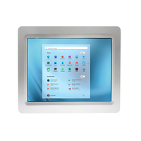Mini PC Industrial Android HD de 10.1 a 17 Pulgadas Personalizado de Fábrica, Pantalla Táctil Montada en Pared, CPU J4125 J6412 I3I5I7, Uso Industrial