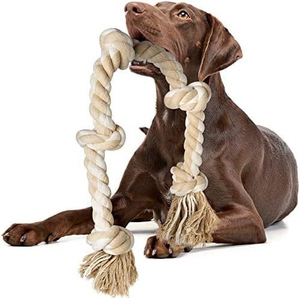 manufacturer direct teeth grinding cleaning self fun bite relaxation pet dogs bite braided <b>ropes</b> toys - Product Image 6
