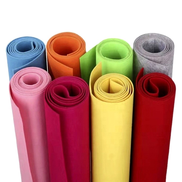 High Quality Polyester/Wool Needle Punched Nonwoven Felt Fabric for Thickness for Art Craft & Embroidery