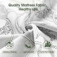Tissu Jacquard Tricoté pour Matelas en Gros, Tissu de Housse de Matelas à Motif Personnalisé pour Fabricants de Matelas