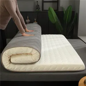 热卖卷起便宜的价格单尺寸5厘米高度反弹睡眠记忆泡沫床垫垫