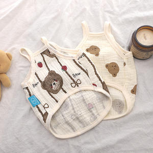 Vêtements d'été respirants pour animaux de compagnie, cardigan sans manches en gaze, gilet mignon, gilet de protection solaire pour petits chiens et chiots - Product Image 4