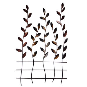 GOLDEN & WHITE SMALL LEAF TREE <b>WALL</b> <b>ART</b> - Product Image 4