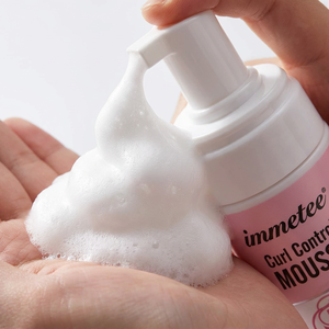 Espuma para Rizos Orgánica, Hidratante, Antiencrespamiento, Fijación Ligera, Mousse para el Cabello que Realza el Brillo, Mousse para Rizos Private Lanel - Product Image 2