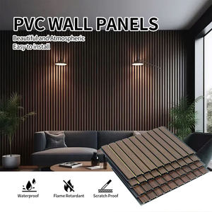 Système de fixation rapide pour panneaux muraux en PVC, installation facile, économie de main-d'œuvre, idéal pour la rénovation de maisons, bureaux et hôtels. - Product Image 1