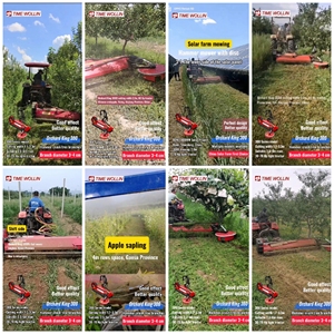 Orchard Vua 300B Apple Orange Orchard <span class=keywords><strong>Vineyard</strong></span> năng lượng mặt trời trang trại làm cỏ thiết bị máy tránh chướng ngại vật máy cắt - Product Image 4