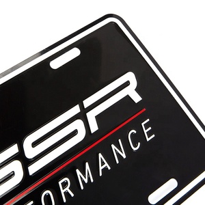 todo lo que esperamos que nos debemos a nuestros padres amantes en relieve de aluminio del coche placa de licencia - Product Image 5