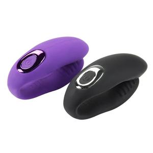 <strong>2</strong>-in-1 G-Spot &amp; Clitoral Stimulator USB Rechargeable 12-Mode <strong>Silicone</strong> <strong>Dildo</strong> Curved Bending Sex Toy for Couples - Product Image 1