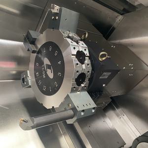 Torneado CNC automático de alta precisión TCK63 Torno CNC de cama inclinada de metal de un solo husillo - Product Image 5