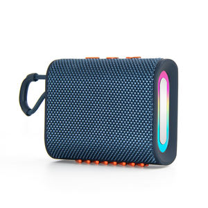 Haut-parleur portable Mini 5W IPX4 étanche avec LED RGB, <span class=keywords><strong>batterie</strong></span> rechargeable 5.3, prise en charge de la carte TF, haut-parleurs d'extérieur G04PRO - Product Image 1