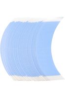 36 pièces de ruban adhésif courbé double face ultra-résistant pour perruques, systèmes capillaires et colle de fixation pour perruques en dentelle et toupets