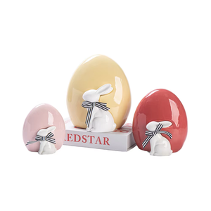 Adorno <span class=keywords><strong>de</strong></span> <span class=keywords><strong>huevo</strong></span> <span class=keywords><strong>de</strong></span> conejo <span class=keywords><strong>de</strong></span> cerámica ecológico hecho a mano, artesanías creativas <span class=keywords><strong>de</strong></span> conejito <span class=keywords><strong>de</strong></span> <span class=keywords><strong>porcelana</strong></span> para niños para graduación Diwali, <span class=keywords><strong>huevo</strong></span> <span class=keywords><strong>de</strong></span> Pascua personalizado - Product Image 1