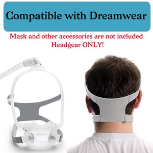Protector de Cabeza de Repuesto Compatible con Dreamwear, Lavable, Suave y Amigable con la Piel, Sin Alergias, Correa de Gancho y Bucle - Product Image 4