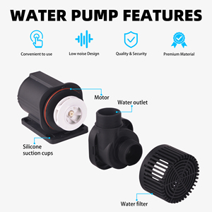 Bơm nước ngầm năng lượng mặt trời chất lượng cao Freesea DC 24V 10W, có thể điều chỉnh, dùng cho bể cá, thủy canh, ao cá, bể cá cảnh - Product Image 4