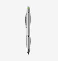 Stylo surligneur en métal incurvé personnalisé, double fonction tactile, cadeau promotionnel d'entreprise, commande en gros