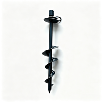 Ancrage de sol en spirale robuste, vis de fixation pour tente, camping-car, caravane, stabilisation d'abri extérieur
