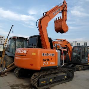 Hitachi ZX50u ZX55 Mini Excavadora 7 Toneladas Capacidad Precio bajo Excavadora Hitachi Zx70 usada Excelente Estado - Product Image 2