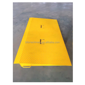 Bluff 10t High Quality Trailer Container Dock Plate Ramp Load Lifter Equipment Hydraulic Mobile Container Loading Dock Ramps - Product Image 6