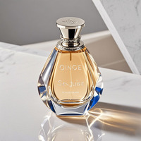 Bouteille de parfum en verre transparent de luxe de haute qualité 30ml-100ml tailles rouleau atomiseur emballage poli diffusant des huiles essentielles