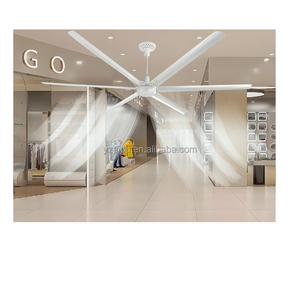 <span class=keywords><strong>Ventilateur</strong></span> HVLS à fonctionnement silencieux, super économe en énergie, 8 heures seulement, température de 5 degrés, <span class=keywords><strong>ventilateur</strong></span> de <span class=keywords><strong>plafond</strong></span> commercial de 9 pieds avec télécommande - Product Image 4