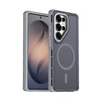 Étui de téléphone magnétique mat en PC et TPU antichoc de qualité supérieure pour S26 Ultra