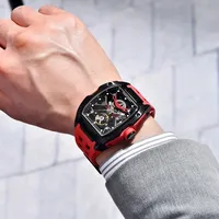 Montre automatique de luxe PAGANI DESIGN pour homme, nouvelle collection, mouvement transparent Alien Hollow Back, verre saphir YS018