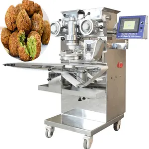 Alta capacidad de kebbe de kibbeh kubba coxinha falafel incrustante máquina para la venta