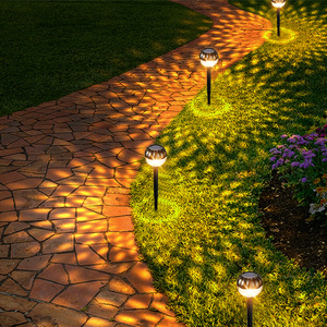 Lámpara Solar de Tungsteno para Jardín, Luz LED Solar Colorida, Impermeable, para Patio, Paisaje, Decoración de Fiestas al Aire Libre - Product Image 4