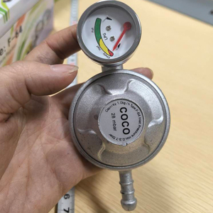 Regulador de <span class=keywords><strong>gas</strong></span> de baja presión LPG con medidor de calibre para el mercado africano - Product Image 3