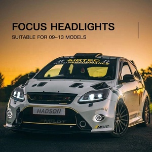 Adecuado para Ford <span class=keywords><strong>Focus</strong></span> 2009-2013 montaje de faro lente de modificación LED faro Luz de circulación diurna lámpara frontal de giro de agua - Product Image 6